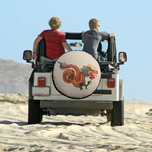 Cargar imagen en el visor de la galería, Cubierta para llantas neumático de tela Oxford protector de rueda resistente QC1103000 Personalizado Personalizada con Foto, Texto o Logo