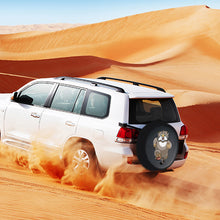 Cargar imagen en el visor de la galería, Funda de Cuero para Neumáticos con Inyección Directa UV de Diseño Personalizado Tus Patrones o Textos