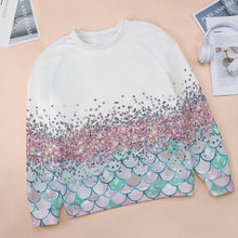 Cargar imagen en el visor de la galería, Sudadera Manga Larga con Cuello Redondo de Moda para mujer RH Personalizada con Multi-Imágenes con Foto Logo Patrón Texto