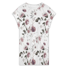 Cargar imagen en el visor de la galería, Vestido de mujer con cuello redondo y manga corta LYQ116 personalizado con patrón foto texto (impresión de imagen única)