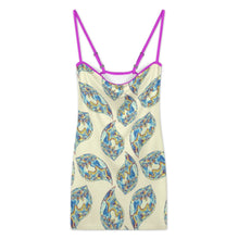 Cargar imagen en el visor de la galería, Vestido sin tirantes para mujer LM450 personalizado con patrón foto texto (impresión de imágenes múltiples)