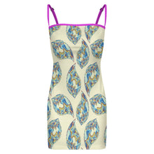 Cargar imagen en el visor de la galería, Vestido sin tirantes para mujer LM450 personalizado con patrón foto texto (impresión de imágenes múltiples)