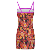 Cargar imagen en el visor de la galería, Vestido sin tirantes para mujer LM450 personalizado con patrón foto texto (impresión de imágenes múltiples)