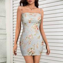 Cargar imagen en el visor de la galería, Vestido bustier tubo para mujer LM450 personalizado con patrón foto texto (impresión de imagen única)