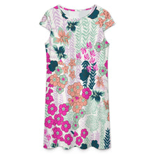 Cargar imagen en el visor de la galería, Vestido de verano sin mangas para mujer NT113 personalizado con patrón foto texto