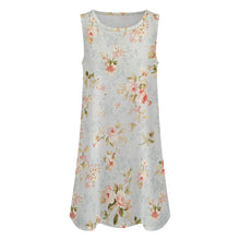 Cargar imagen en el visor de la galería, Vestido sin mangas para mujer LM412 personalizado con patrón foto texto