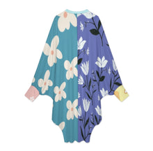 Cargar imagen en el visor de la galería, Vestido holgado de manga murciélago para mujer WQ personalizado con patrón foto texto (impresión de imágenes múltiples)