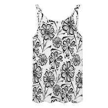 Cargar imagen en el visor de la galería, Vestido sin mangas ajustado con tirantes finos a la moda para mujer F19Q personalizado con patrón foto texto