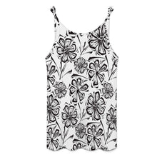 Cargar imagen en el visor de la galería, Vestido sin mangas ajustado con tirantes finos a la moda para mujer F19Q personalizado con patrón foto texto