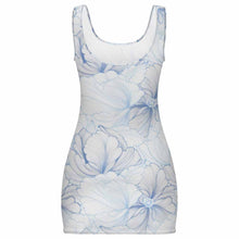 Cargar imagen en el visor de la galería, Vestido ajustado sin mangas para mujer MSYX30 con cuello redondo personalizado con patrón foto texto