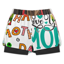 Cargar imagen en el visor de la galería, Bañador para hombre SDS076 pantalones cortos deportivos de playa personalizado con patrón foto texto (impresión de imágenes múltiples)