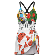 Cargar imagen en el visor de la galería, Trajes de baño moldeadores de cuerpo completo para mujer SDS515 Personalizado con Foto Logo Patrón Texto (impresión de imágenes múltiples)