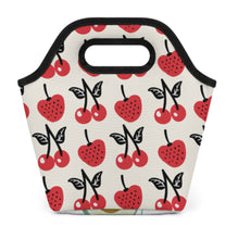 Cargar imagen en el visor de la galería, Sac à déjeuner portable personalizado con patrón foto texto (impresión de imágenes múltiples)