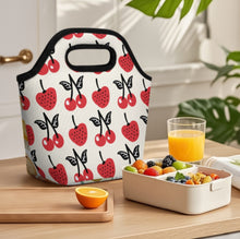 Cargar imagen en el visor de la galería, Sac à déjeuner portable personalizado con patrón foto texto (impresión de imágenes múltiples)