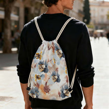 Cargar imagen en el visor de la galería, Mochila de Lona con Cordón XB0604196 personalizado con patrón foto texto