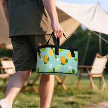 Cargar imagen en el visor de la galería, Bolsa de almuerzo / Bolsa térmica portátil personalizado con patrón foto texto