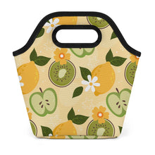 Cargar imagen en el visor de la galería, Bolsa de almuerzo portátil personalizado con patrón foto texto (impresión de imagen única)