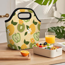 Cargar imagen en el visor de la galería, Bolsa de almuerzo portátil personalizado con patrón foto texto (impresión de imagen única)