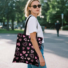 Cargar imagen en el visor de la galería, Bolsa de tela XB0601085 personalizado con patrón foto texto