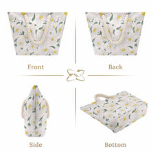 Cargar imagen en el visor de la galería, Bolsa de Cuerda de Cáñamo de Gran Capacidad XB0601066 personalizado con patrón foto texto (impresión de imagen única)