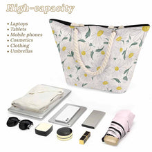 Cargar imagen en el visor de la galería, Bolsa de Cuerda de Cáñamo de Gran Capacidad XB0601066 personalizado con patrón foto texto (impresión de imagen única)