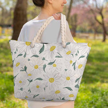 Cargar imagen en el visor de la galería, Bolsa de Cuerda de Cáñamo de Gran Capacidad XB0601066 personalizado con patrón foto texto (impresión de imagen única)