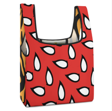 Cargar imagen en el visor de la galería, Bolsa de Compras Plegable / Bolsa Tote Plegable XB0601017 personalizado con patrón foto texto (impresión de imágenes múltiples)
