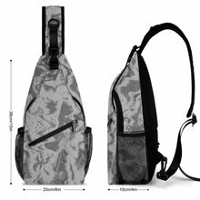 Cargar imagen en el visor de la galería, Bandolera riñonera bolso de pecho para mujer y hombre personalizado con patrón foto texto