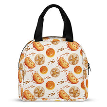 Cargar imagen en el visor de la galería, Bolsa de almuerzo impermeable portátil con aislamiento de gran capacidad personalizado con patrón foto texto (impresión de imagen única)