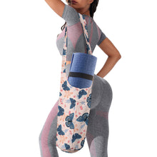 Cargar imagen en el visor de la galería, Versátil bolsa de almacenamiento para esterilla de yoga con bolsillos de gran capacidad personalizado con patrón foto texto