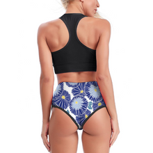 Cargar imagen en el visor de la galería, Pantalones cortos de yoga y gimnasia para mujer XG002 personalizado con patrón foto texto (impresión de imágenes múltiples)