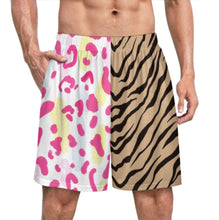Cargar imagen en el visor de la galería, Shorts de pijama ultrasuaves para hombre LM012 personalizado con patrón foto texto (impresión de imágenes múltiples)