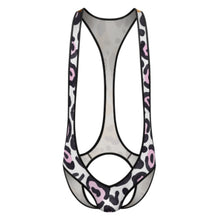 Cargar imagen en el visor de la galería, Ropa interior sexy de una pieza para hombre SDSQQ001 personalizado con patrón foto texto (impresión de imágenes múltiples)