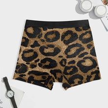 Cargar imagen en el visor de la galería, Ropa interior masculina NS6005002 calzoncillos bóxer de cintura alta con cinturilla elástica anchapersonalizado con patrón foto texto (impresión de imagen única)