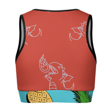 Cargar imagen en el visor de la galería, Sujetador deportivo push up de yoga para mujer YJ053 personalizado con patrón foto texto (impresión de imágenes múltiples)