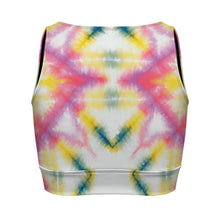 Cargar imagen en el visor de la galería, Sujetadores deportivos con cremallera frontal para mujer SDS2007 personalizado con patrón foto texto (impresión de imagen única)