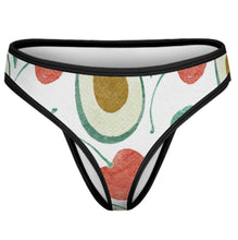 Cargar imagen en el visor de la galería, Tanga de seda hielo para mujer NZ207 personalizado con patrón foto texto (impresión de imágenes múltiples)