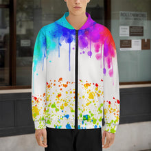 Cargar imagen en el visor de la galería, Sudadera con capucha y cremallera para adolescentes LM516 personalizado con patrón foto texto (impresión de imagen única)