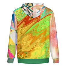 Cargar imagen en el visor de la galería, Sudadera con Cremallera para Adolescentes LM516 personalizado con patrón foto texto (impresión de imágenes múltiples)