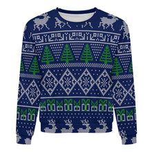 Cargar imagen en el visor de la galería, Sudadera de manga larga para hombre C20H personalizado con patrón foto texto (impresión de imagen única)