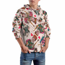 Cargar imagen en el visor de la galería, Sudadera holgada unisex sin bolsillos AMZ personalizado con patrón foto texto (impresión de imagen única)