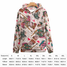 Cargar imagen en el visor de la galería, Sudadera holgada unisex sin bolsillos AMZ personalizado con patrón foto texto (impresión de imagen única)