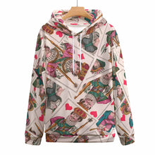 Cargar imagen en el visor de la galería, Sudadera holgada unisex sin bolsillos AMZ personalizado con patrón foto texto (impresión de imagen única)