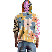 Cargar imagen en el visor de la galería, Sudadera unisex holgada sin bolsillo AMZ personalizado con patrón foto texto (impresión de imágenes múltiples)