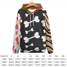 Cargar imagen en el visor de la galería, Sudadera unisex holgada sin bolsillo AMZ personalizado con patrón foto texto (impresión de imágenes múltiples)