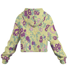 Cargar imagen en el visor de la galería, Sudadera corta sin dobladillo para mujer MXU022 personalizado con patrón foto texto (impresión de imagen única)