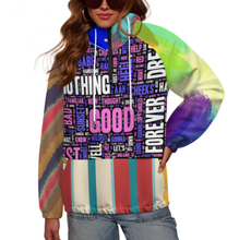 Cargar imagen en el visor de la galería, Sudadera con capucha de doble capa para mujer con bolsillos (con forro) MWL683 personalizado con patrón foto texto (impresión de imágenes múltiples)