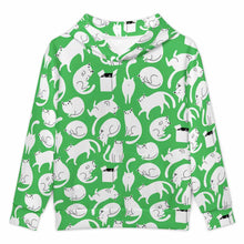 Cargar imagen en el visor de la galería, Sudadera con capucha para niños SDS127 personalizado con patrón foto texto (impresión de imagen única)