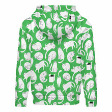 Cargar imagen en el visor de la galería, Sudadera con capucha para niños SDS127 personalizado con patrón foto texto (impresión de imagen única)