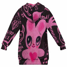 Cargar imagen en el visor de la galería, Sudadera con capucha de gran tamaño para niños MWZXU037 personalizado con patrón foto texto (impresión de imagen única)